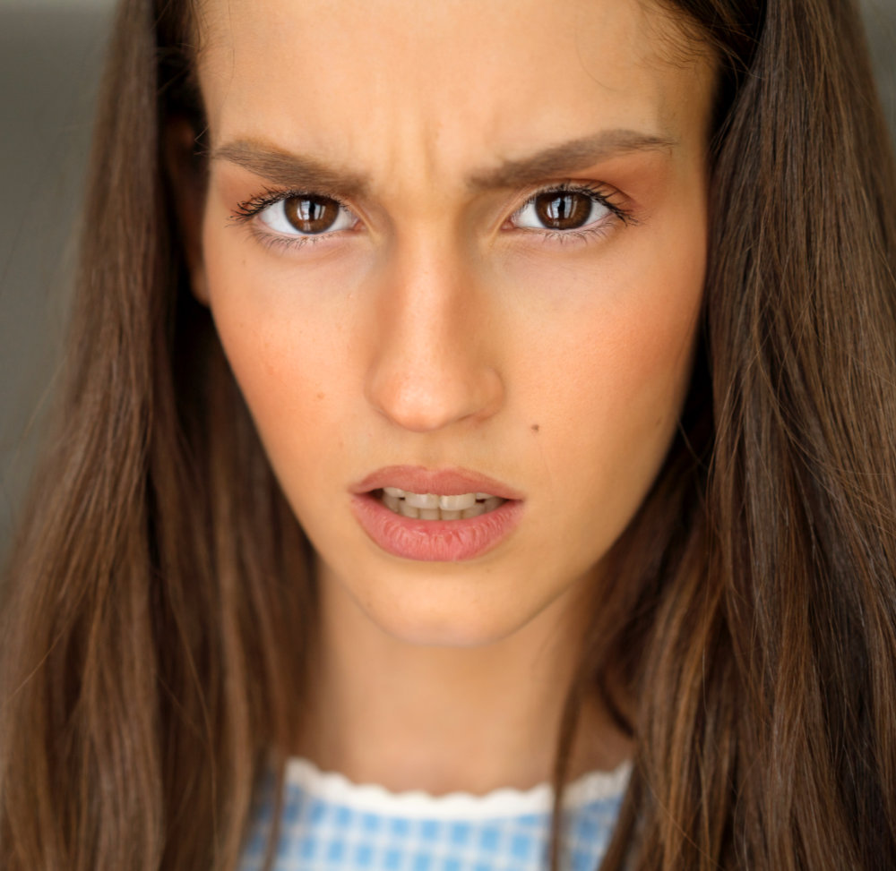 Young angry woman