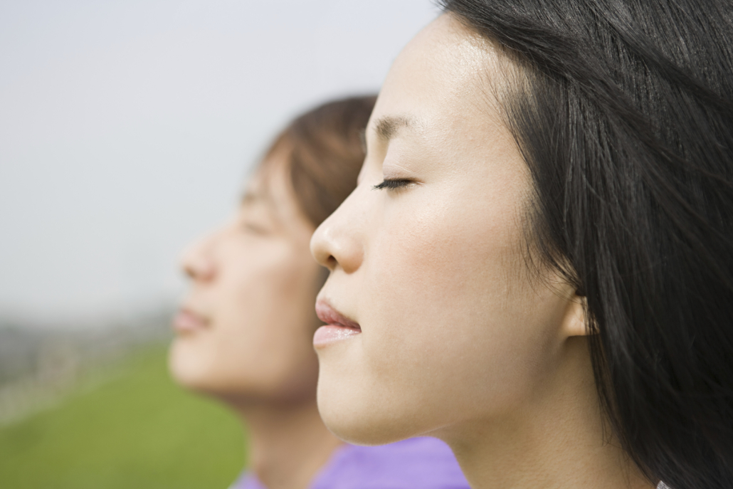 Polyvagal exercise for anxiety